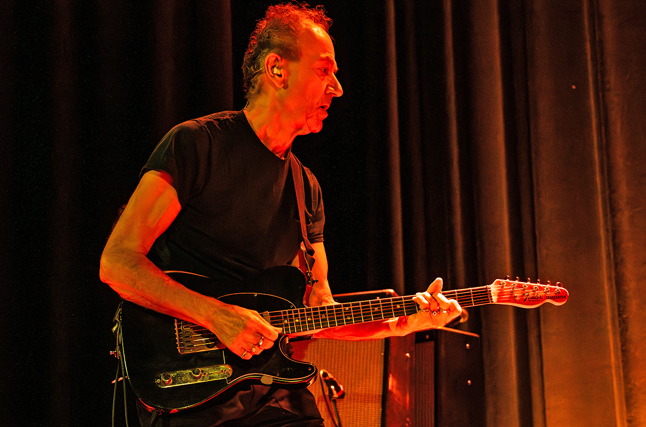 Hugh Cornwell performs at Islington Assembly Hall in London, England on January 25, 2024