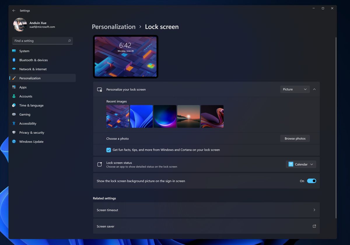 A Screenshot Of The Windows 11 OS In Dark Mode