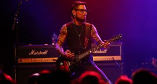 Dave Navarro performs live