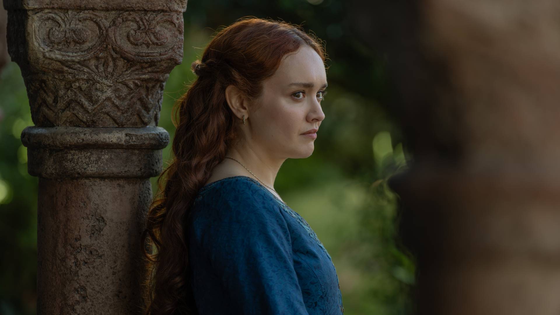 Olivia Cooke as Alicent Hightower in House of the Dragon season 3