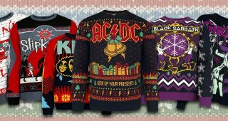 Christmas jumpers montage