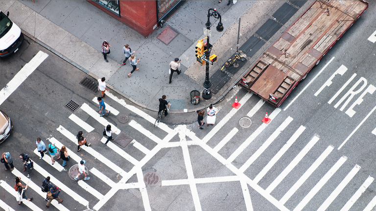 Road, Road surface, Infrastructure, Street, Asphalt, Urban design, Urban area, Pedestrian, Metropolitan area, Lane,