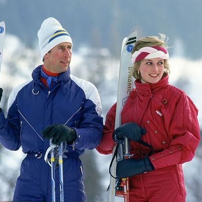 Prince Charles and Princess Diana ski trip