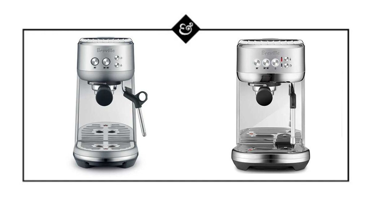 Breville Bambino Plus Espresso Machine (Royal Champagne) 