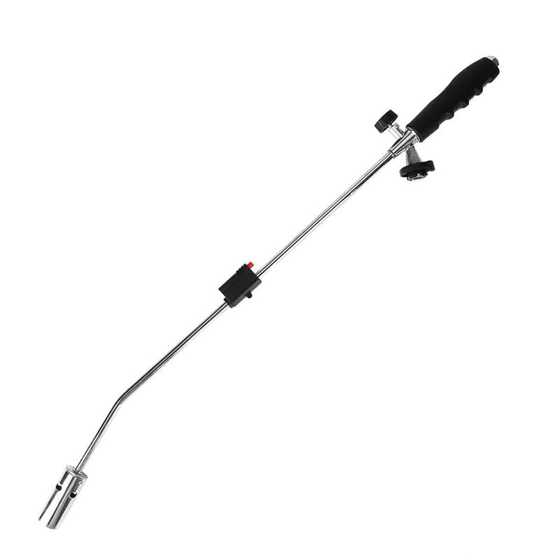 Adjustable Flame Weed Burner - Garden Torch for Permanent Weed Killing, Compatible With Butane Gas Canisters, for Bbq &amp;amp; Camping Stove Use, Garden Burner and Weeds Killer [no Gas Included]