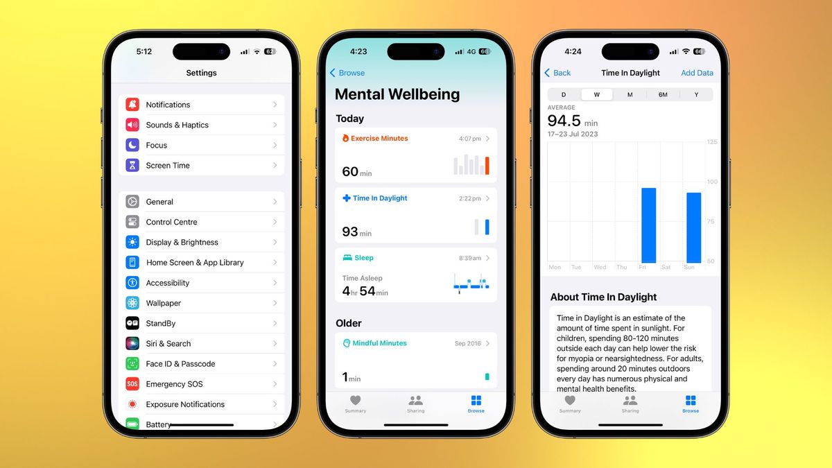 How to use Vision Health in iOS 17 | iMore