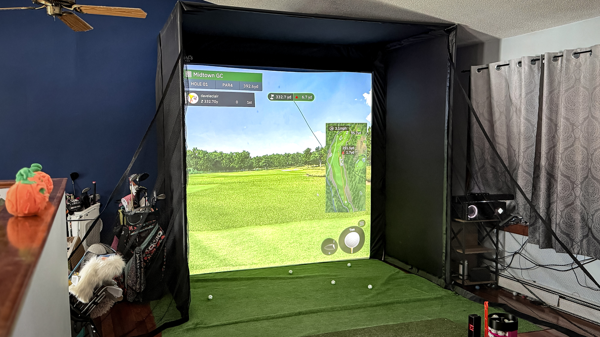Carls Place golf sim