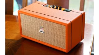 Orange Box Bluetooth speaker