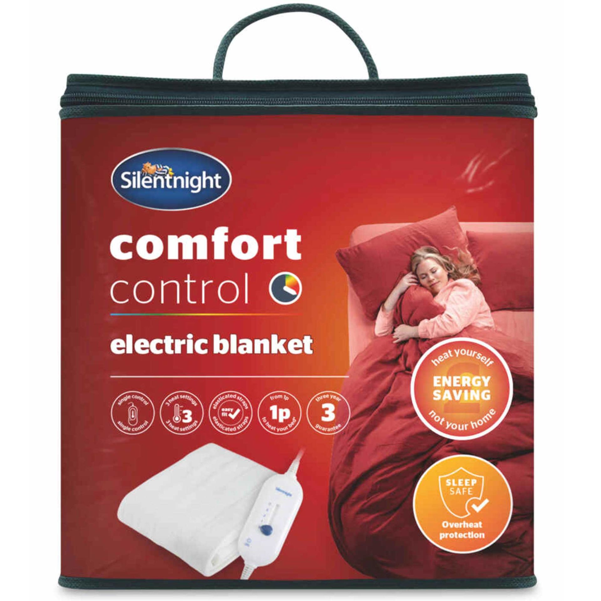 Silennight comfort control electric blanket
