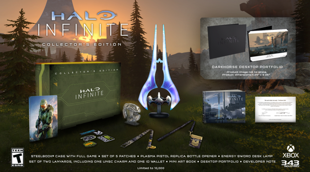 Halo Infinite Collector's Edition items