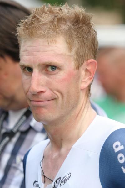 Lieuwe Westra waits for the presentation