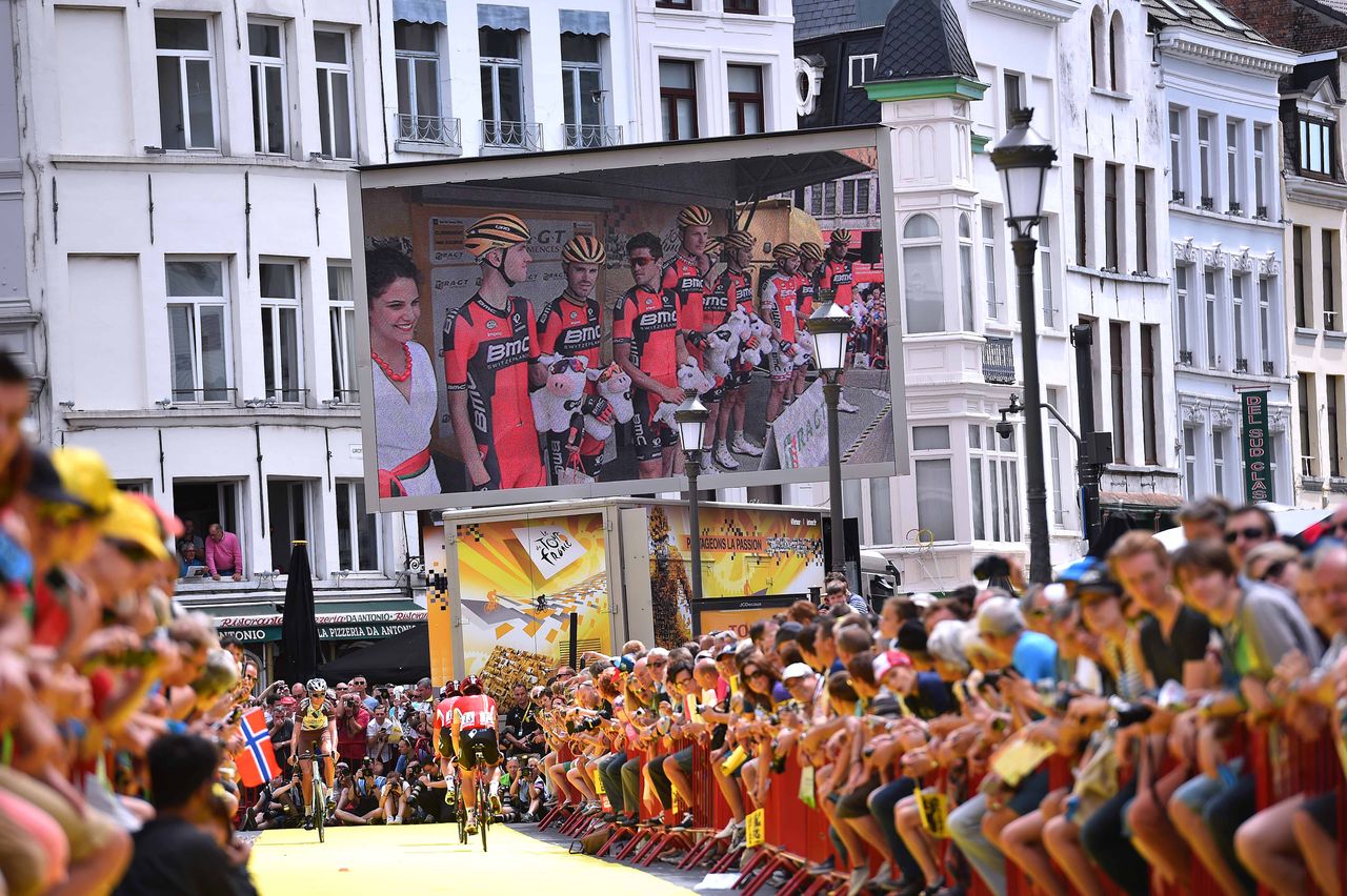 BMC presented on the stage