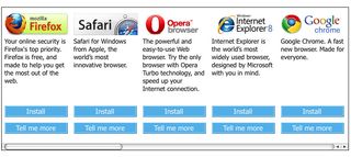 Browser Ballot screen