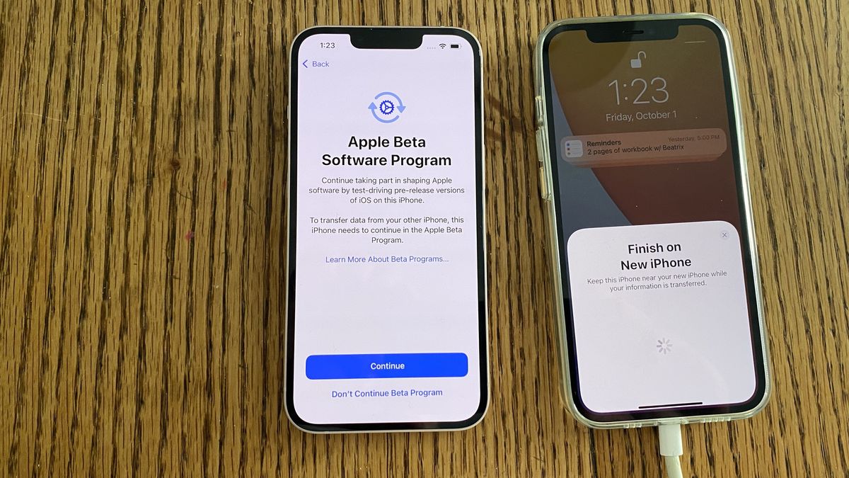 How to set up your iPhone 13 using Quick Start | Tom's Guide