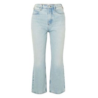 frame le high n tight cropped jeans