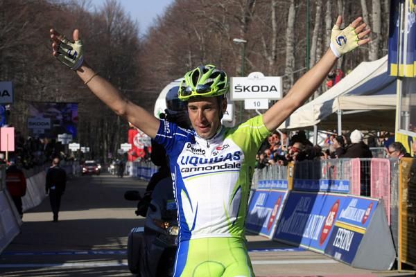 Stage 5 winner Vincenzo Nibali (Liquigas-Cannondale)