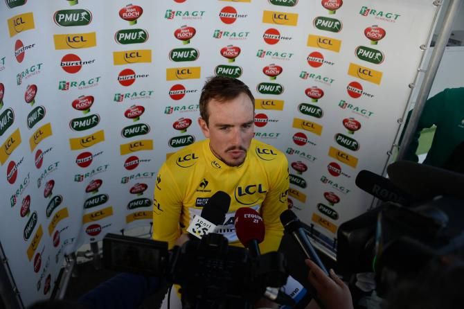 John Degenkolb (Giant-Shimano) interviewed after taking the lead in Paris-Nice