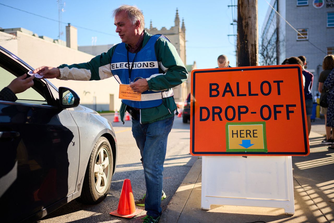 Election worker