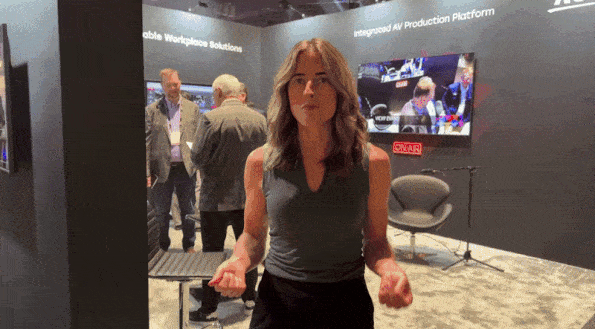Jess Steinbach tours InfoComm booths in this AV Network video tour.