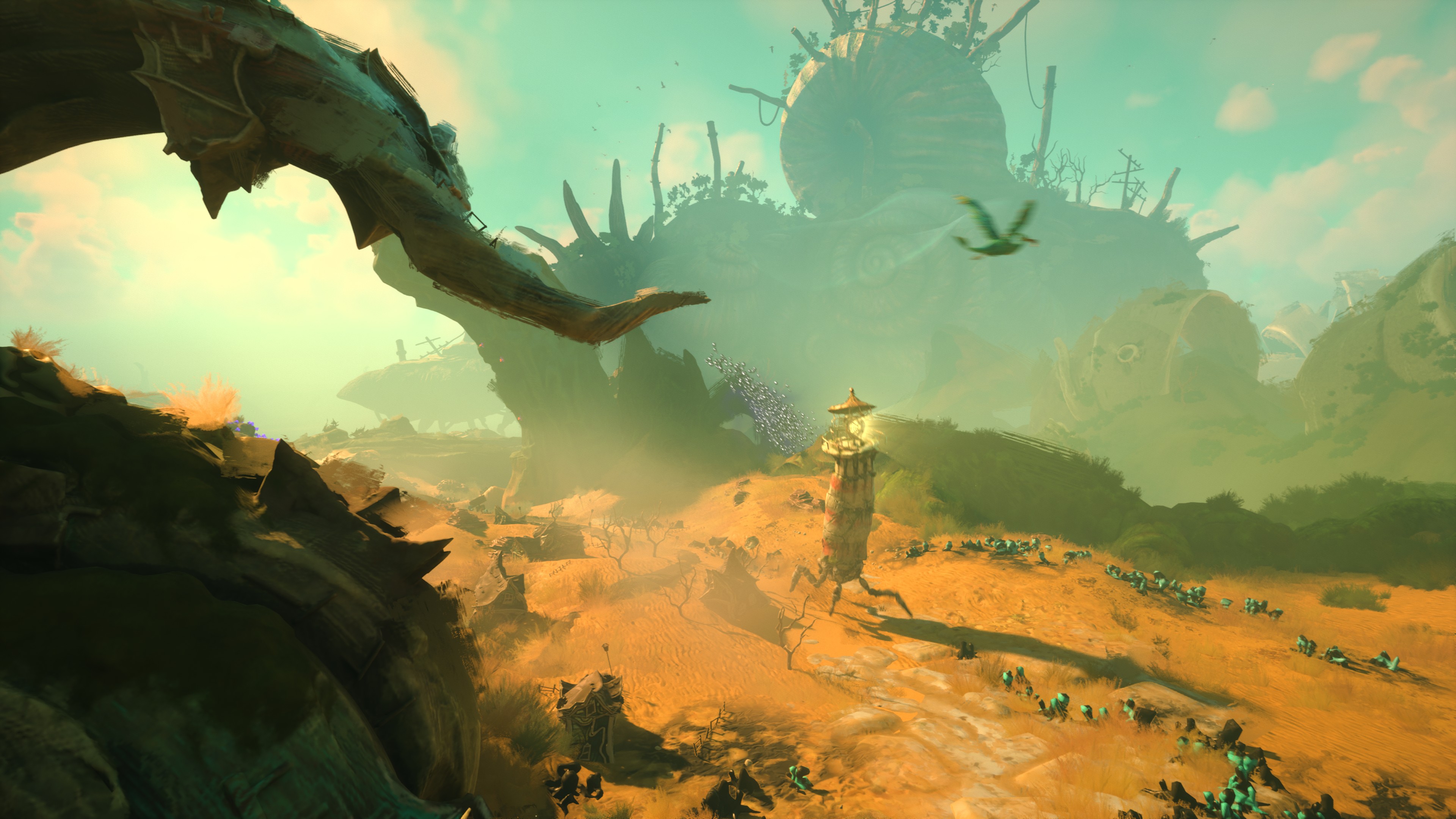 an screenshot taken from Keeper on Xbox Series X
