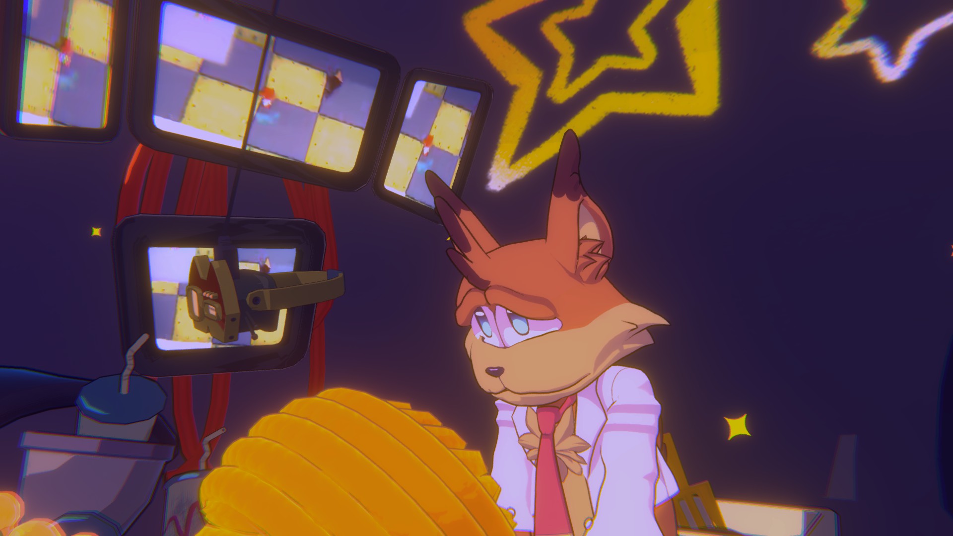 Bubsy looking forlorn