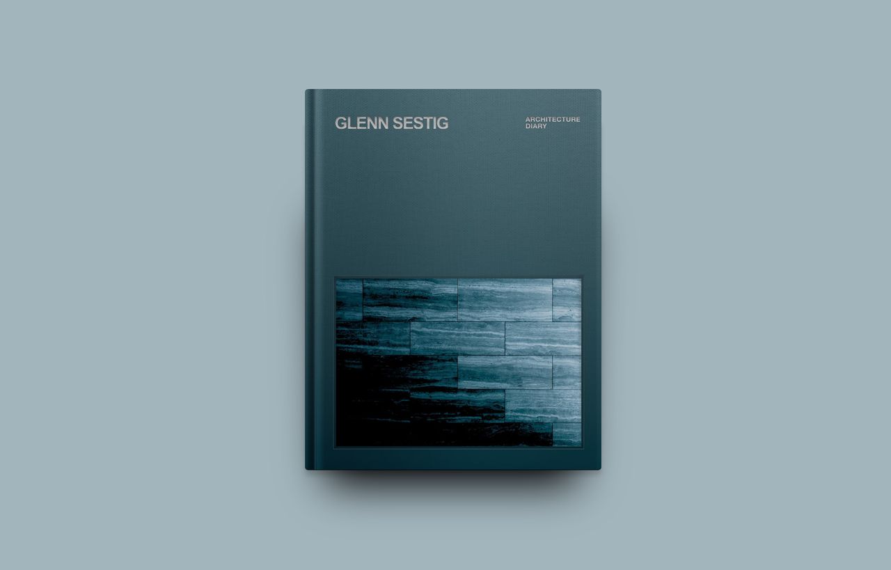 The front cover of tome Glenn Sestig Architecture Diary