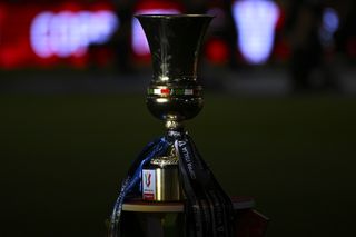 The Coppa Italia trophy