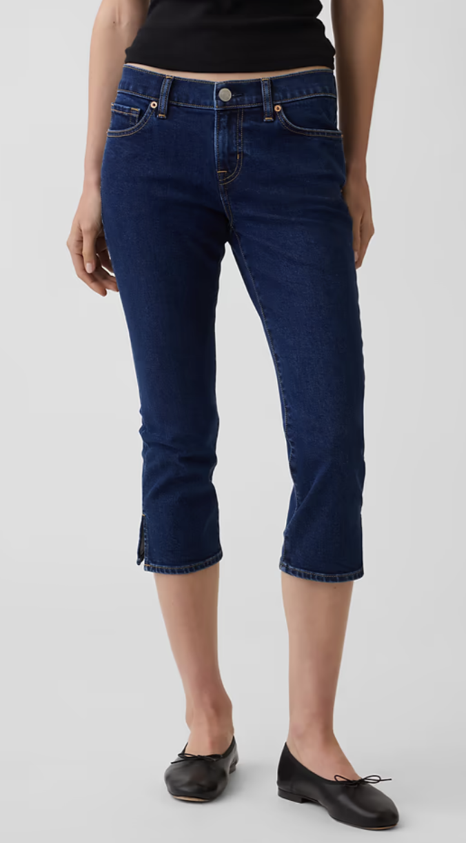 Gap, Low Rise Capri Jeans