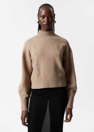 Other stories high neck sweater best sale