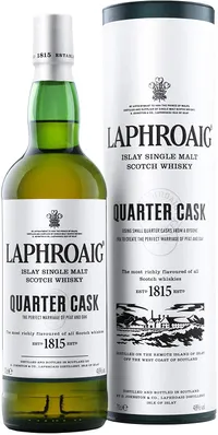 Laphroaig Quarter cask Islay Scotch Whisky | was £41.99 | now £24.90 on Amazon