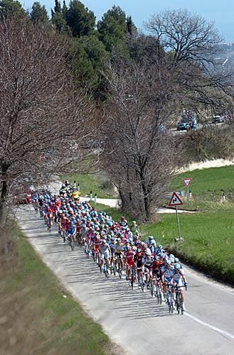 The peloton rode through some amazing scenery on the final stage.