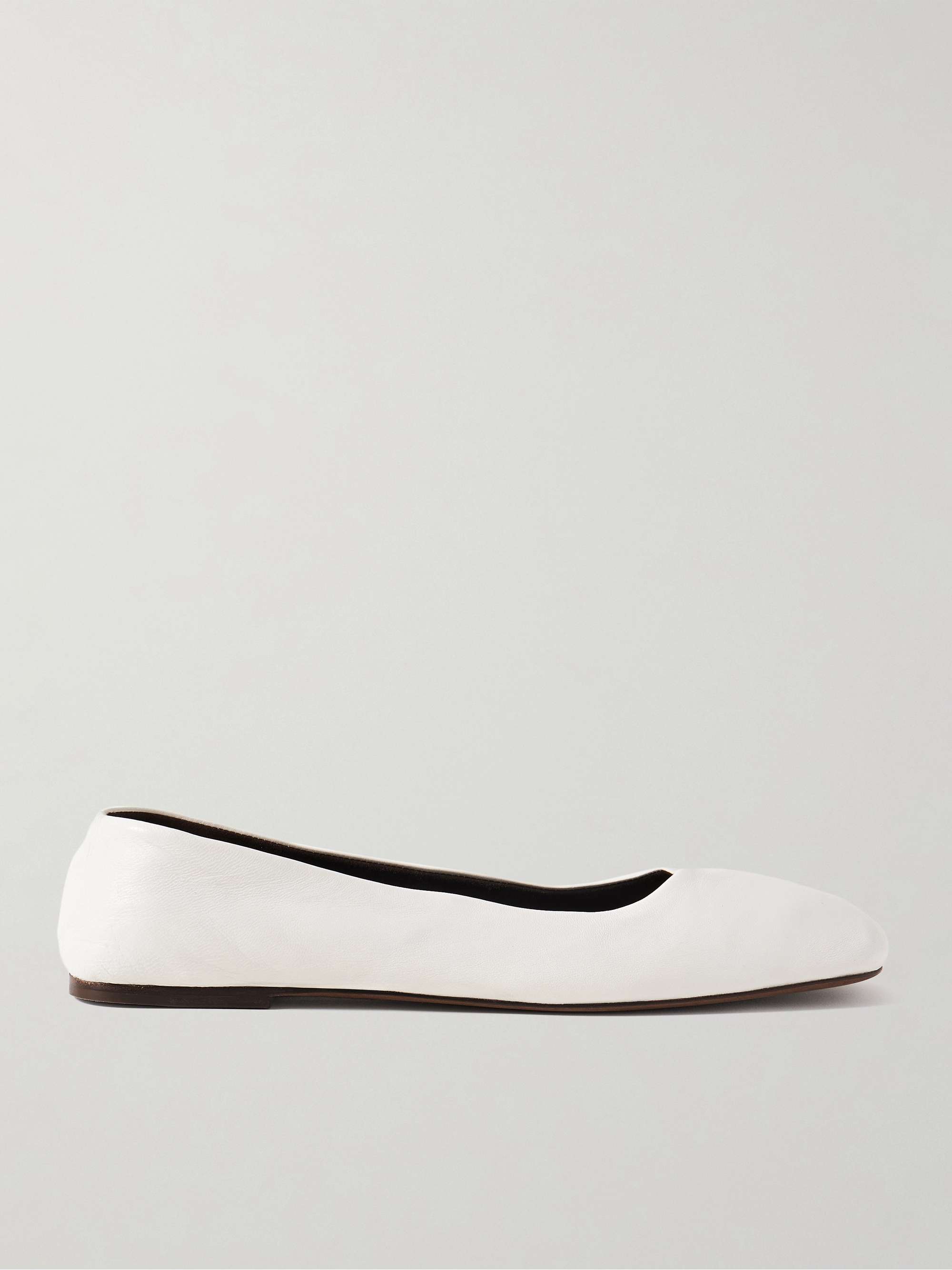 Leather Ballet Flats
