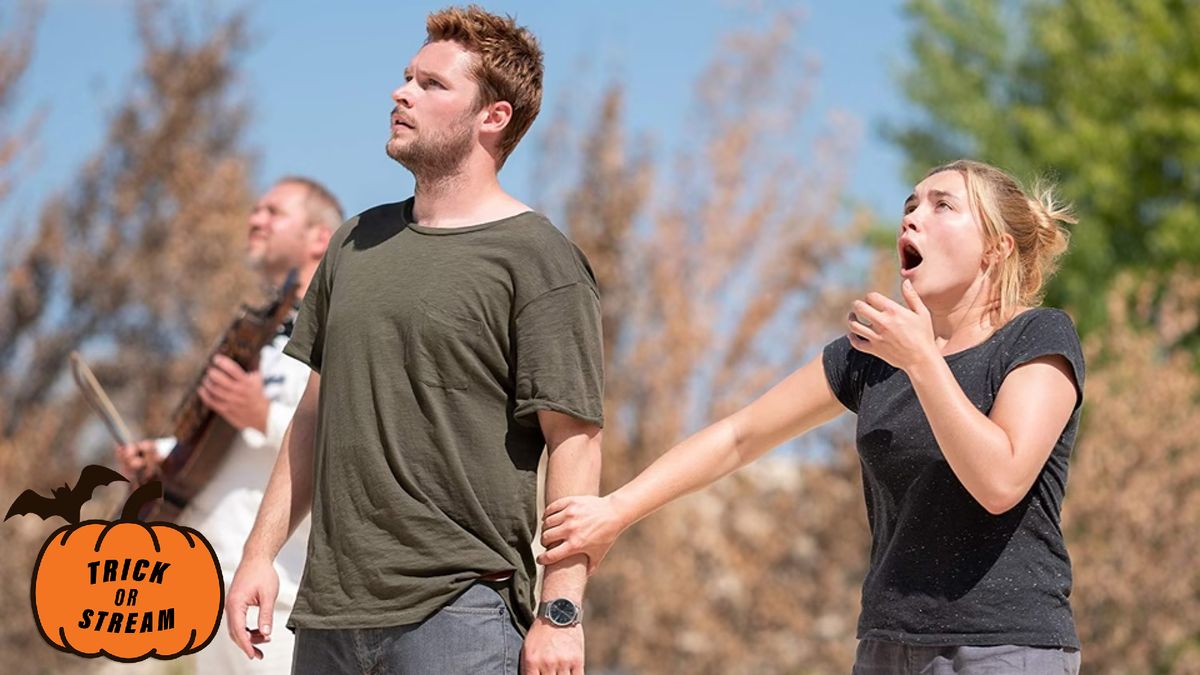 Jack Reynor and Florence Pugh in &quot;Midsommar&quot; (2019)