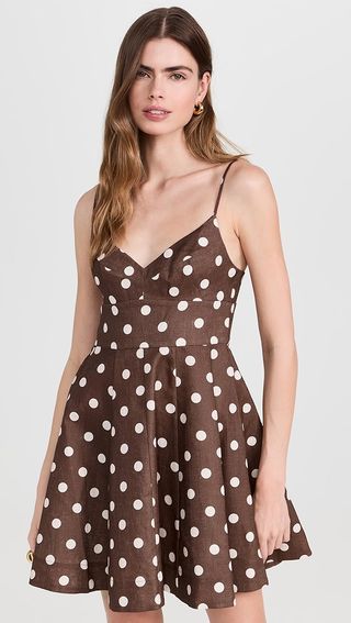 Zimmermann Acacia Fit and Flare Mini Dress