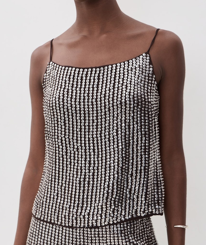 rag & bone, Lili Sequined Tank