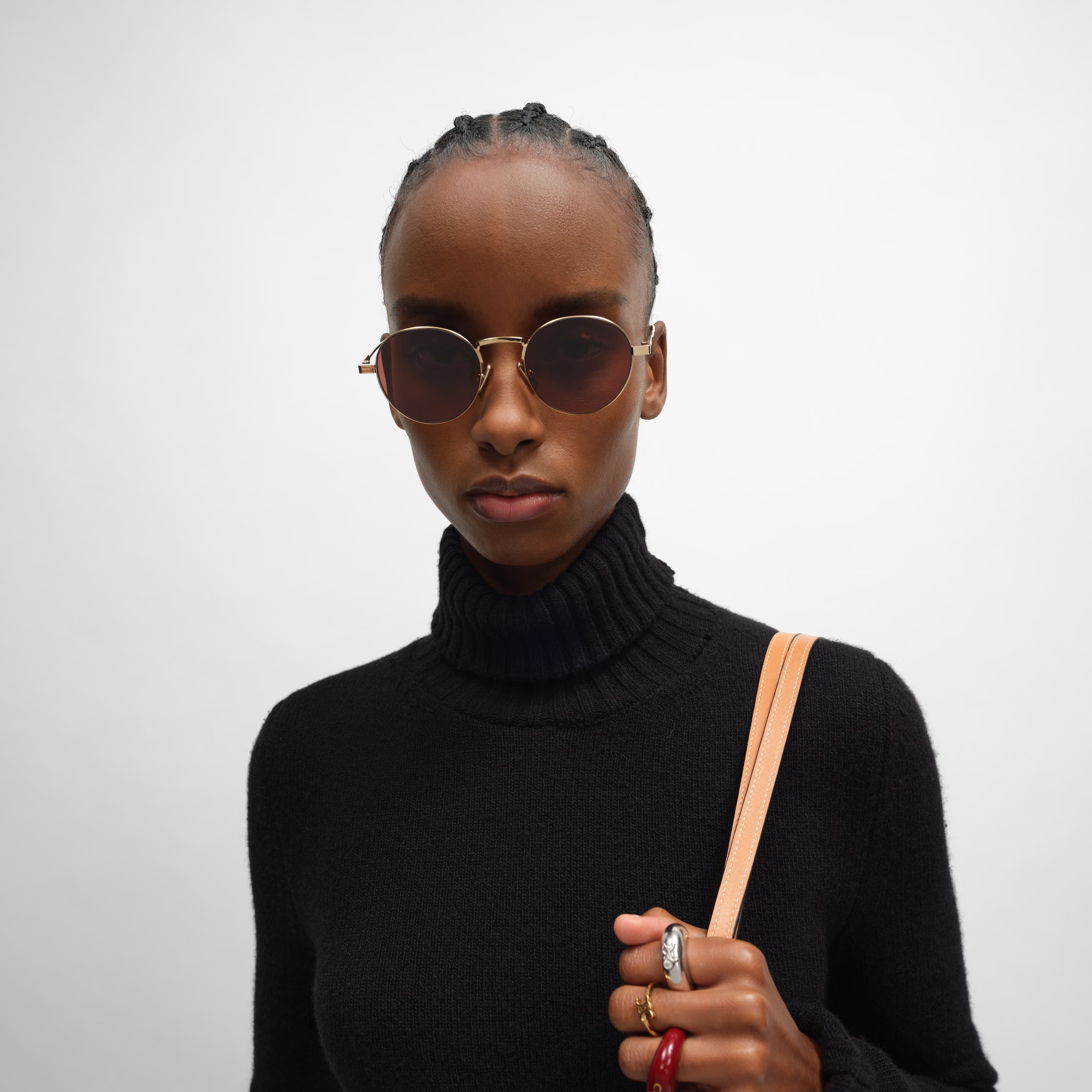 CELINE, Metal Frame 28 Sunglasses in Metal