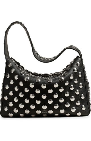 Elena Stud Detail Shoulder Bag