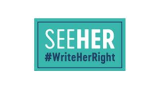 SeeHer #WriteHerRight logo