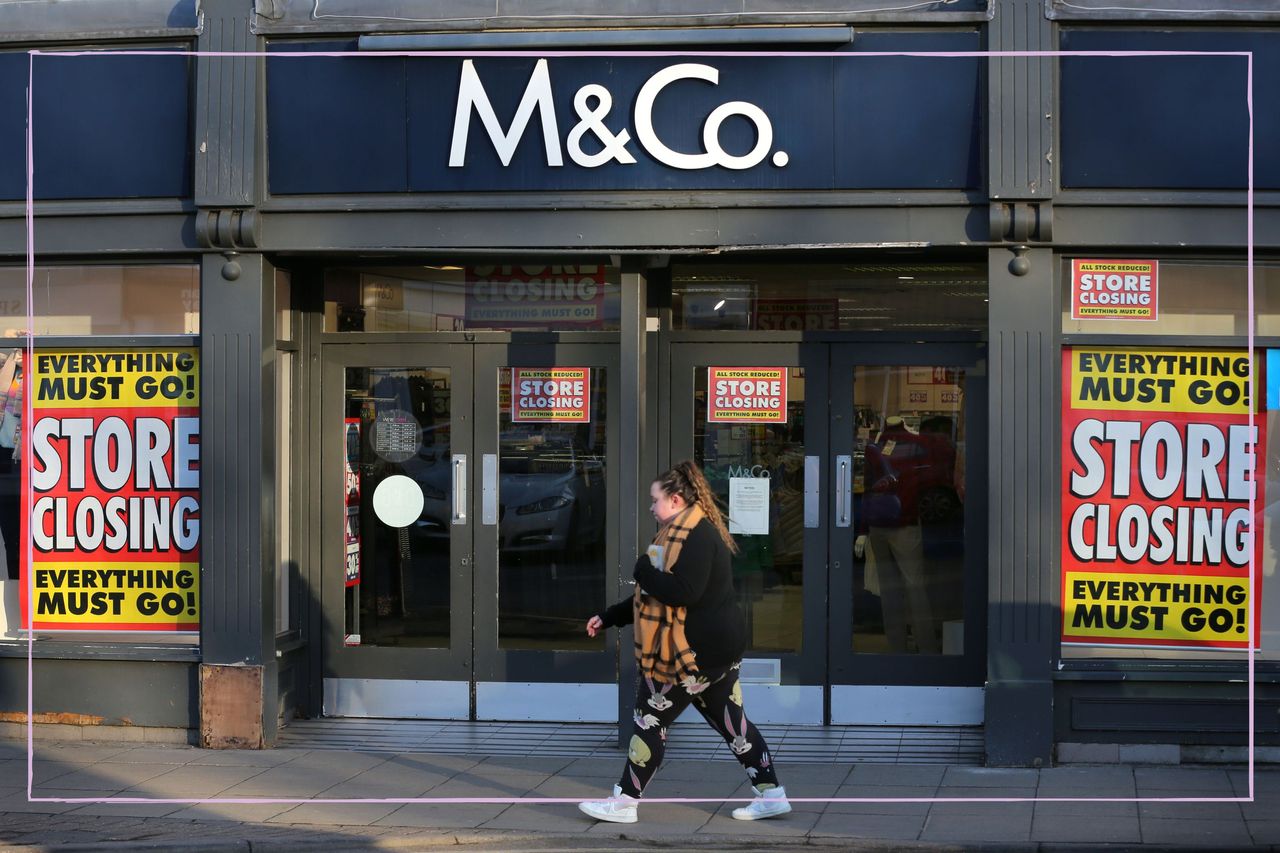 The front of an M&amp;Co store