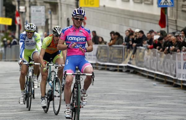 Daniele Pietropolli (Lampre - ISD) took the win with ease.