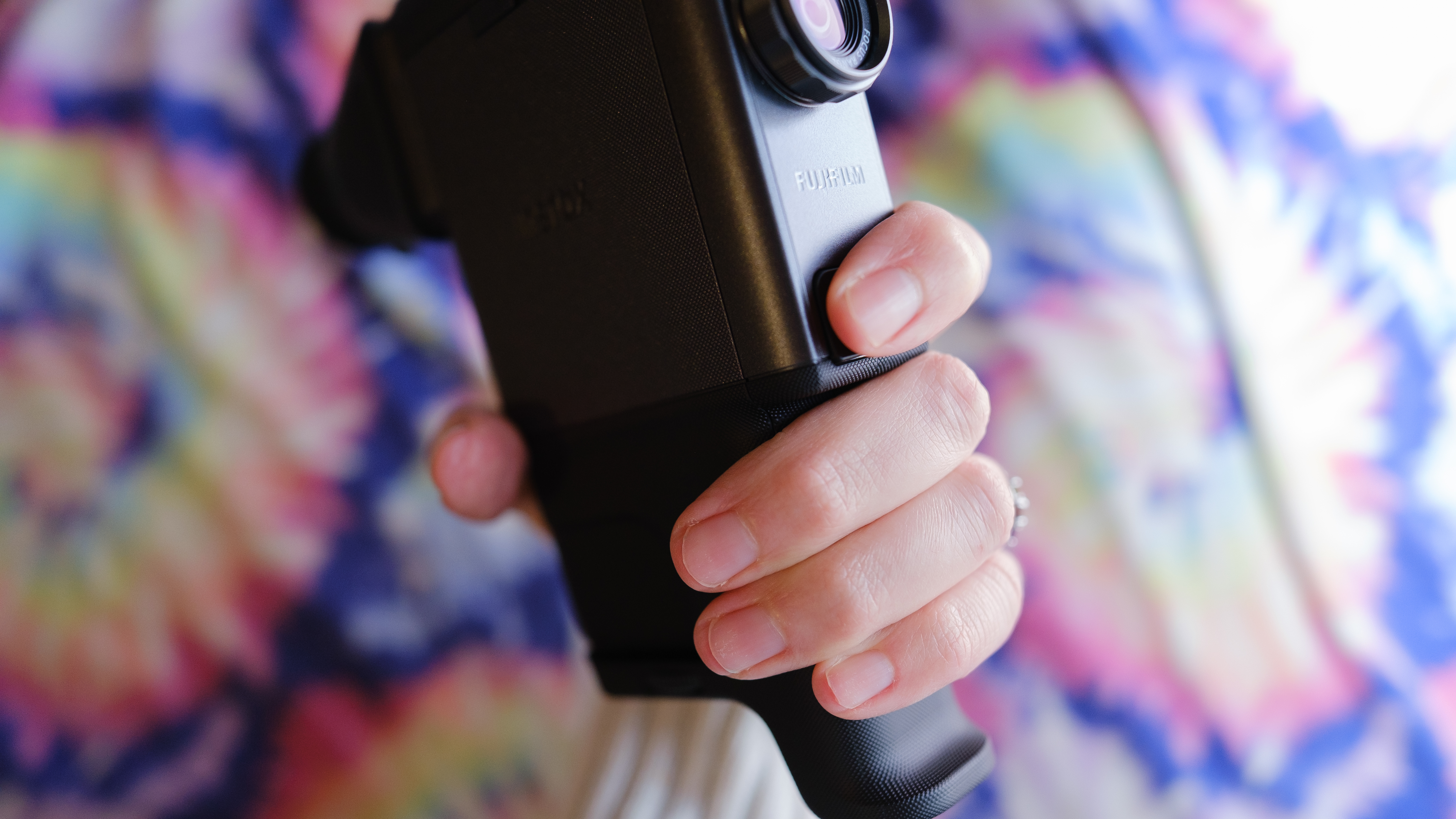 The Fujifilm Instax Mini Evo Cinema decades camera