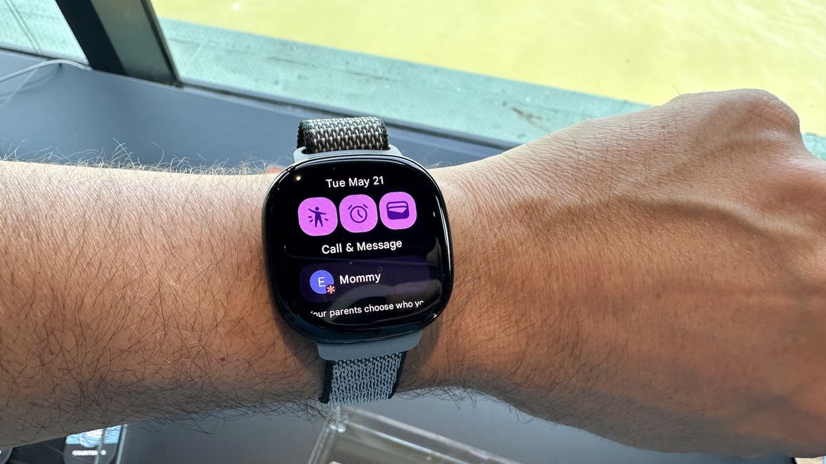 Fitbit Ace LTE handson Track your kid's fitness — and location — with