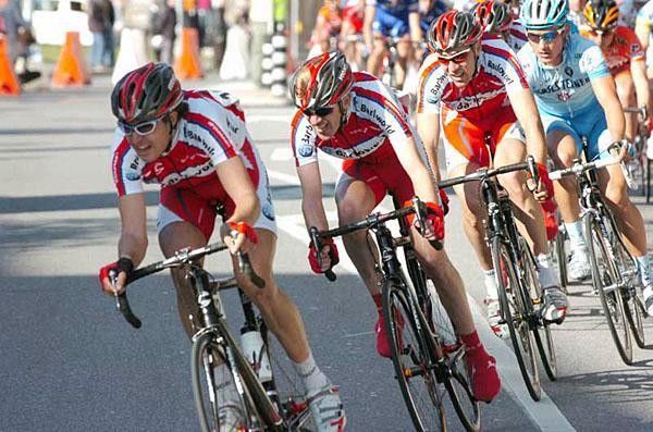 Being at the front of the pack