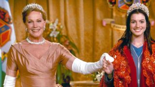 Julie Andrews and Anne Hathaway in The Princess Diaries.
