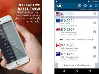 Elk (iOS: $3.99) or XE Currency (Android, iOS: Free)
