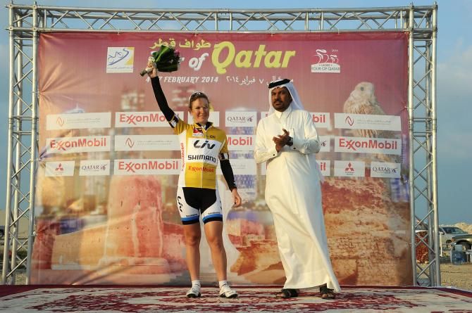 Amy Pieters (Giant-Shimano) took over the race lead