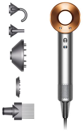 Dyson Supersonic Hair Dryer - Bright Nickel / Copper