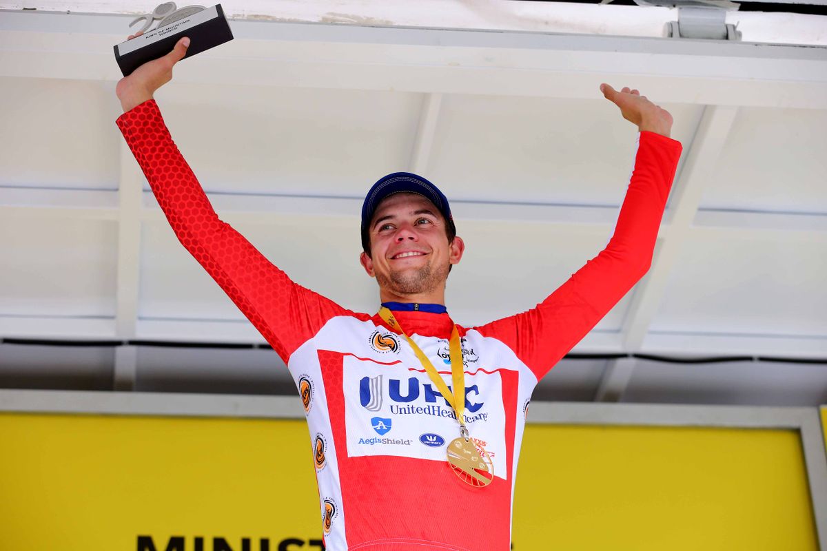 Kiel Reijnen keeps the mountainss classification