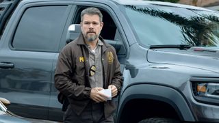 Matt Damon as Lieutenant Dane Dumars in "The Rip"