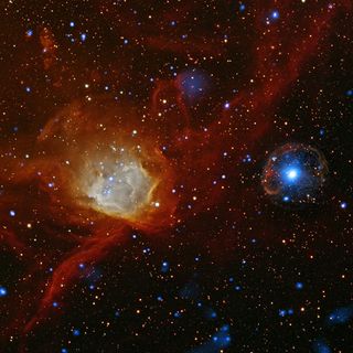 Data from NASA's Chandra X-ray Observatory and ESA's XMM-Newton were combined to find this young pulsar, r, known as SXP 1062, in the remains of a supernova located in the Small Magellanic Cloud 180,000 light-years from Earth. The image was released on De